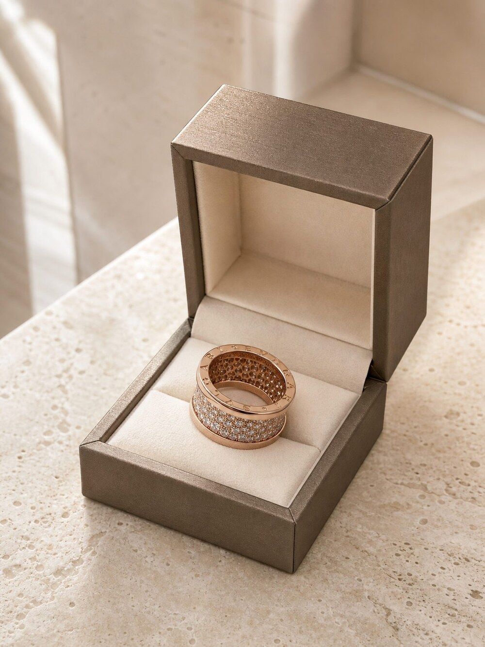 Bulgari Refined Statement Ring Style 1 | New with Box - Picture 2 of 9